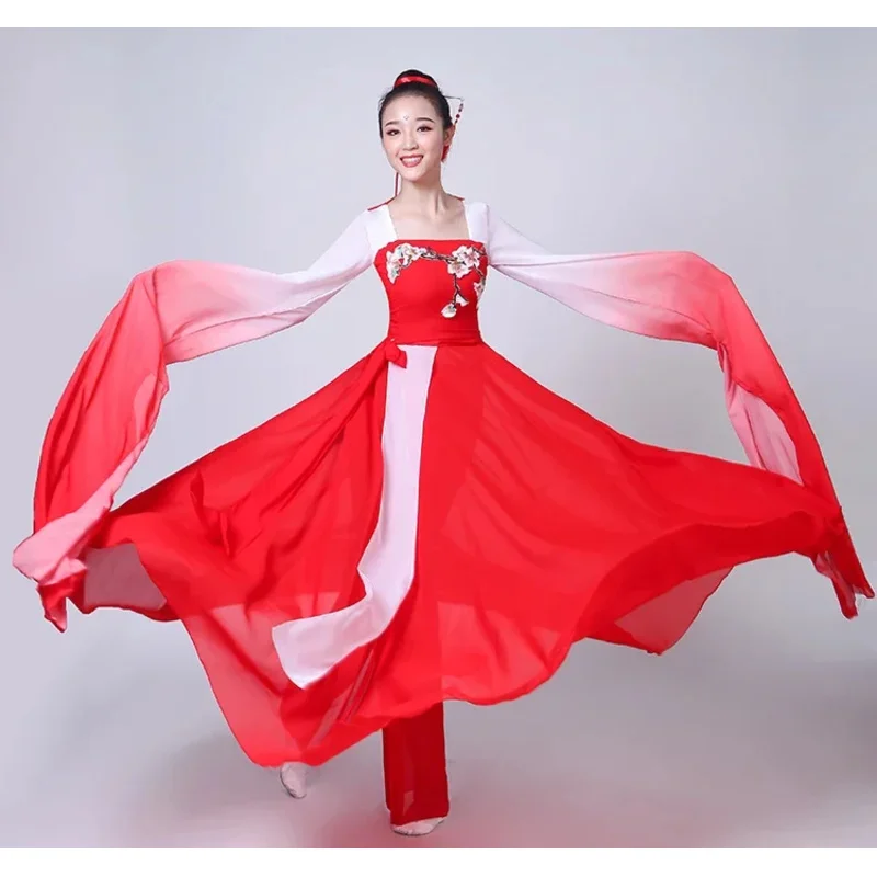 

Style Hanfu ClassicChinese al Dance Costumes Female New Style Dance Costumes Sleeve Dance Costume