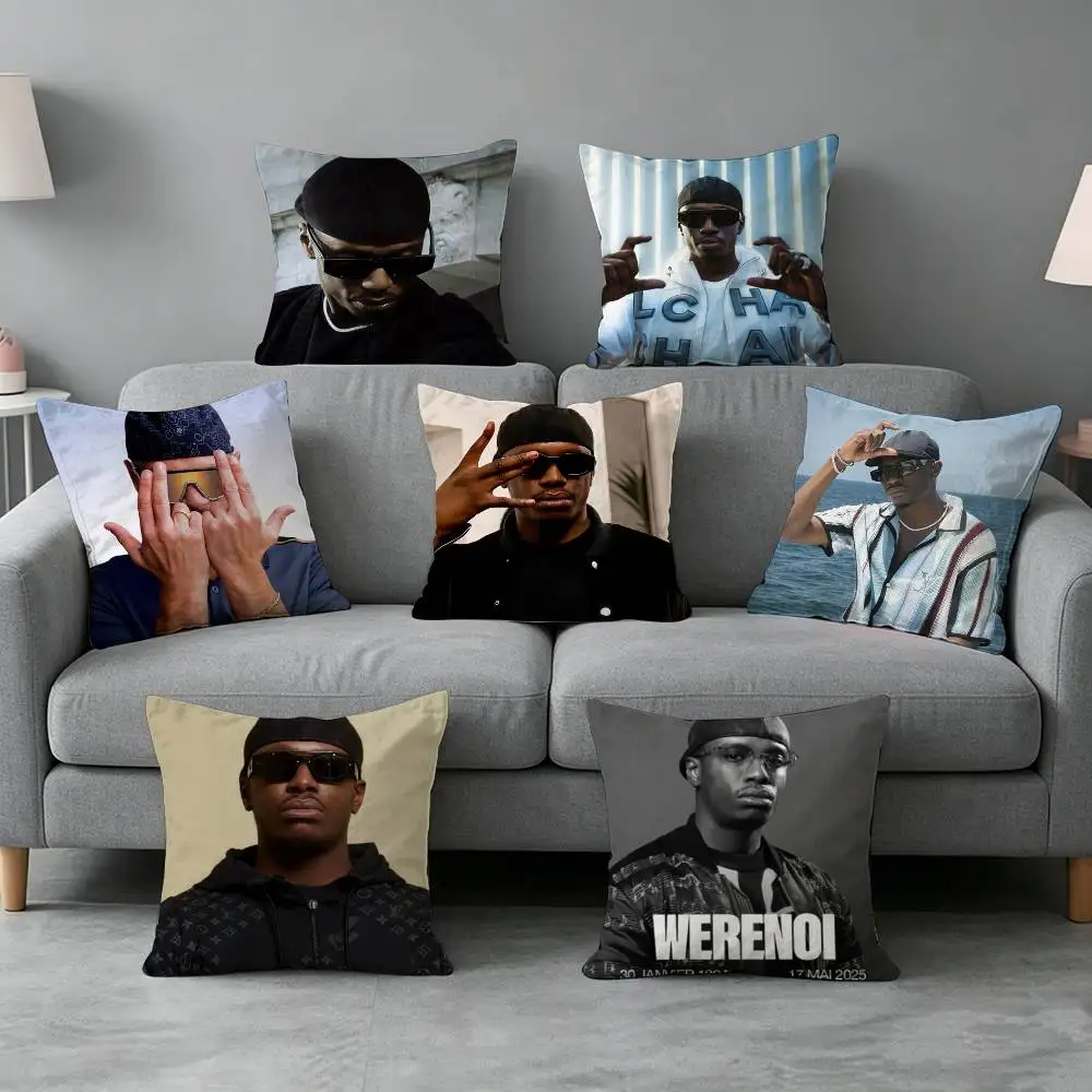 Werenoi-i Diamant Noir-r Pillow cover Simple solid color design Surprise For Multiple Bedroom Styles.