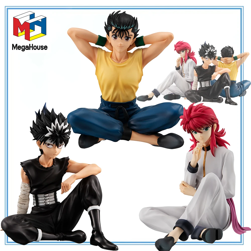 

100% Original in Stock MegaHouse G.E.M. Yu Yu Hakusho Kurama Urameshi Yusuke Hiei Anime Figure Collection Series Garage Kit