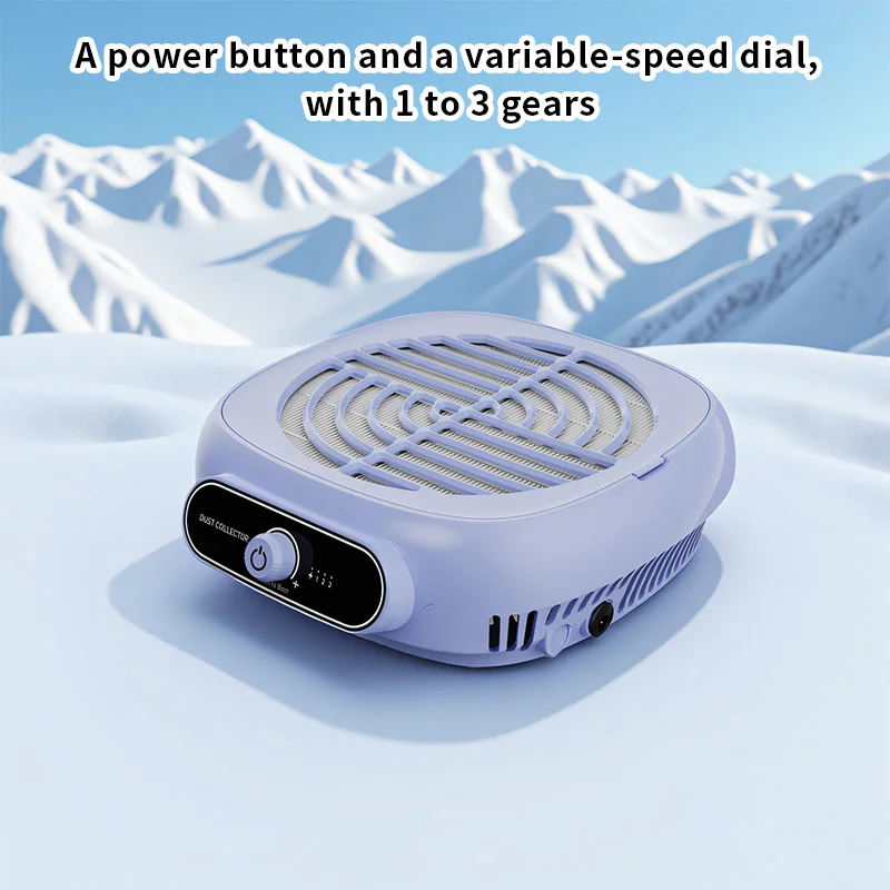 Professional High Power Vacuum Cleaner Nails Dust Collector for Beauty Salon