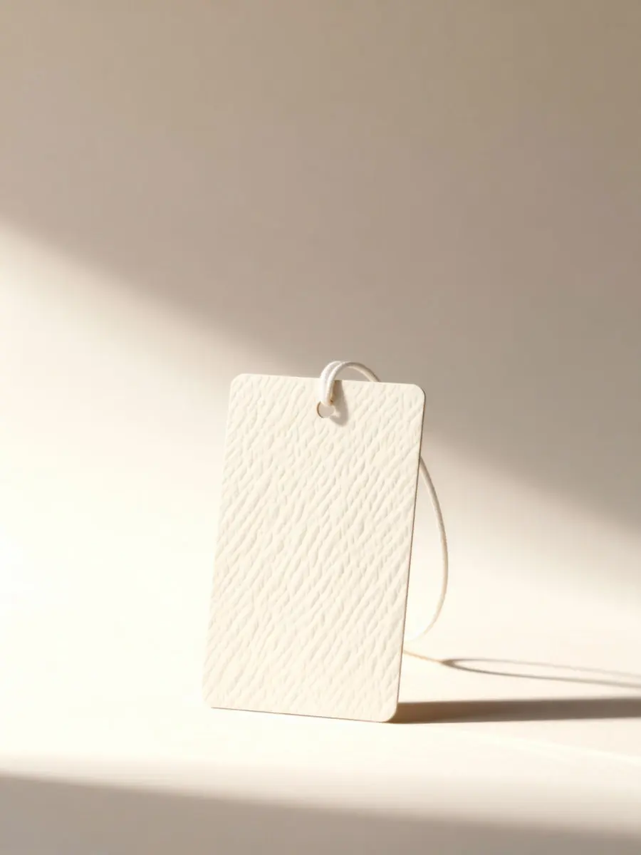 200Pcs Blank Plastic Price Tags Resistant to Tear and Oil for Pricing Clothing Merchandising Tags Price Tag Garment Tag