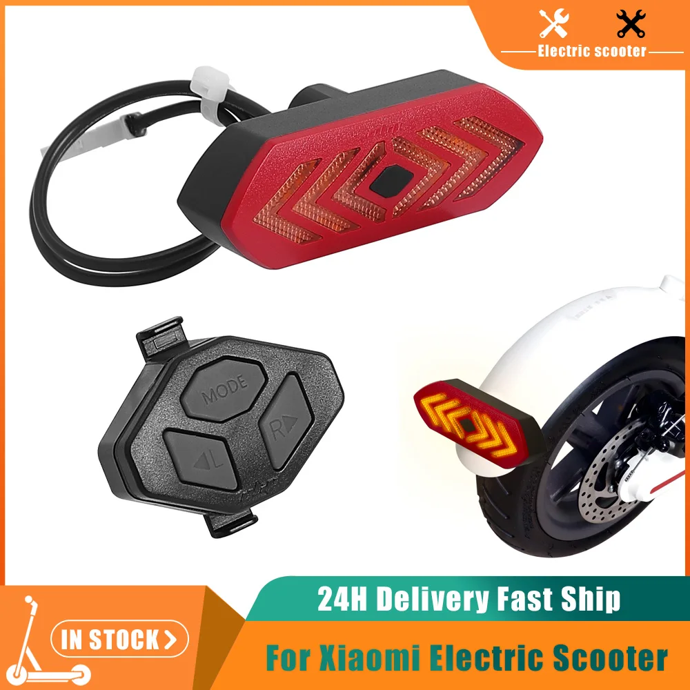 Control Turn Signal Light For Xiaomi M365/1S/Pro/Pro2/Mi3 Electric Scooter Modifited LED Warning Light Fender Turn Taillight