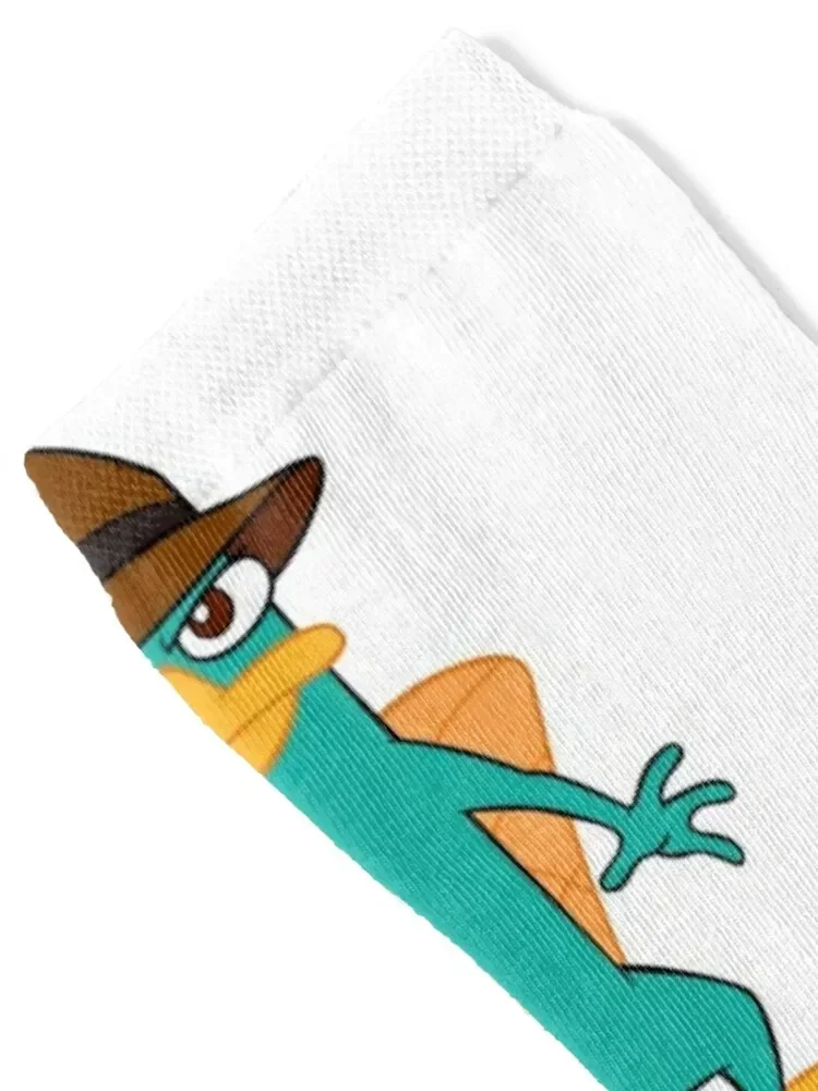 AGENT PERRY THE PLATYPUS Socks bright garter hip hop cycling new in's Designer Man Socks Women's