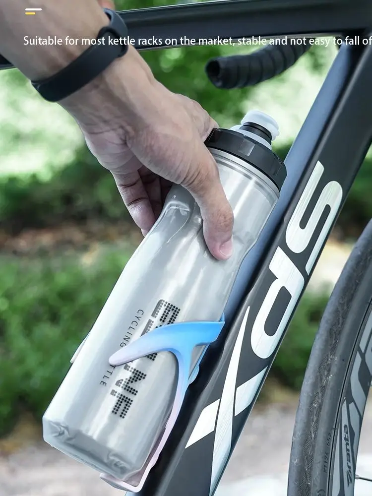 AliExpress NONE ESLNF 720ml Bicycle Water Bottle Road Bike Dual Layer Thermal Keeping Leak-proof Kettle Outdoor Cycling Sports Bottle