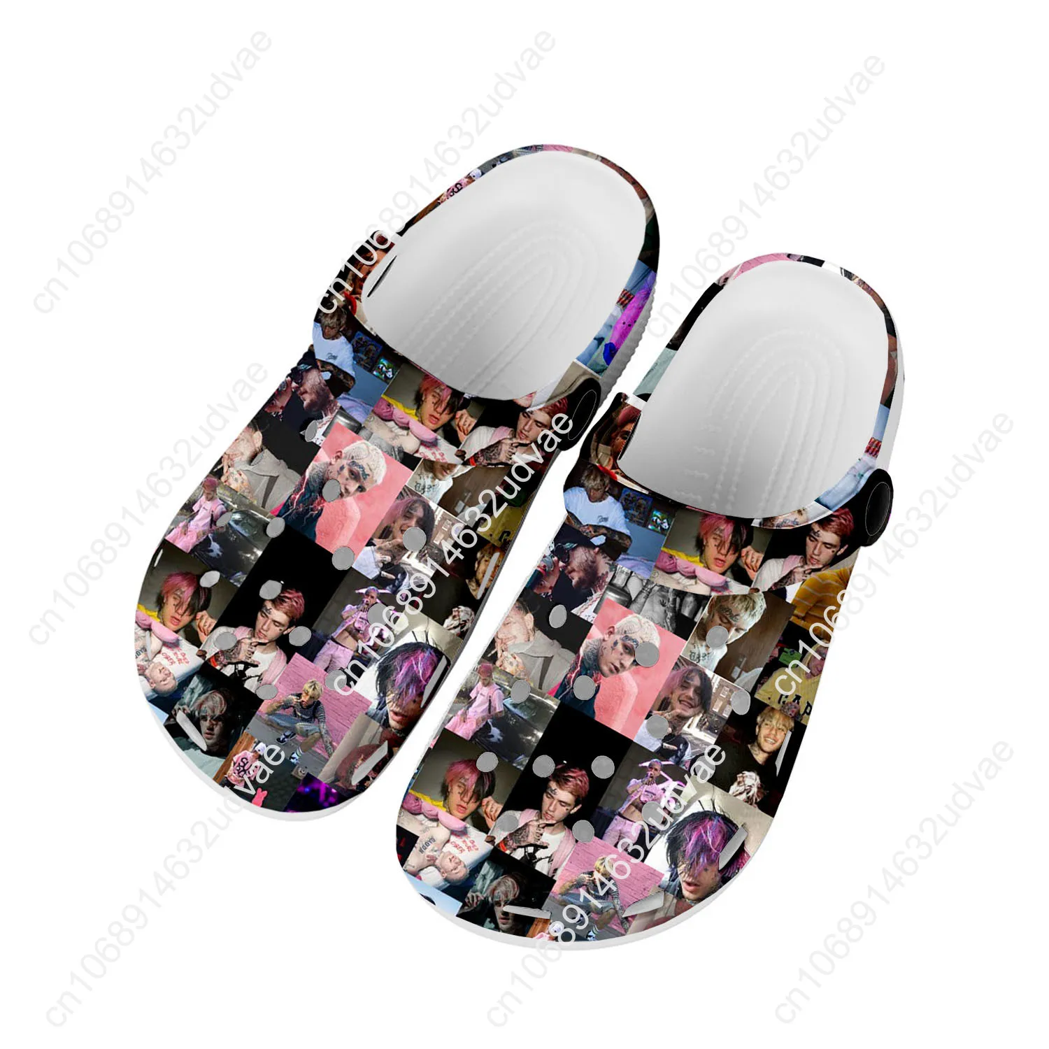 Lil Peep Water Shoes Mens Womens High Quality Fashion Home Garden Clogs Customizd Sandals Beach Breathable Hole Slippers