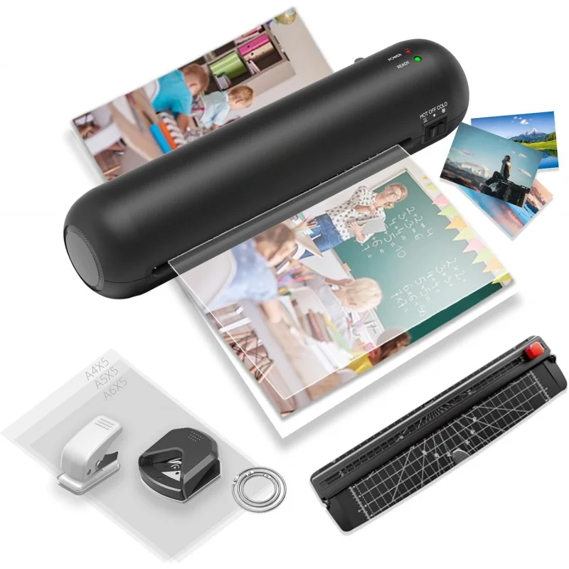 A4 Laminating Machine Office and Home Photo Laminating Machine Document Laminating Machine Quick Preheating