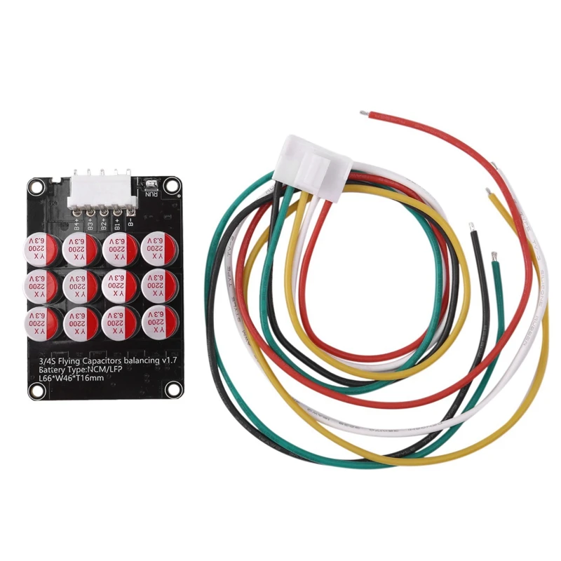 Лучшие предложения, 3x 4S 5A, стабилизатор всей группы, активная плата BMS, литий-полимерный аккумулятор Lifepo4, эквалайзер, конденсатор для передачи энергии