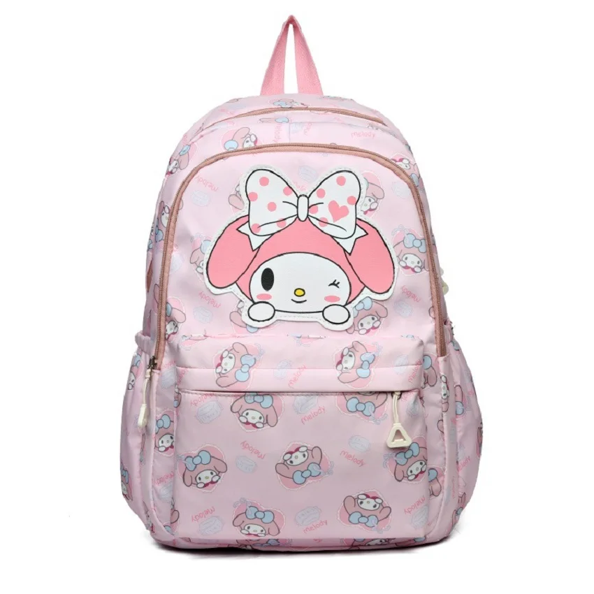 Plecak Sanrio Anime Kuromi Cinnamoroll My Melody Torba studencka o dużej pojemności Torba damska dla dzieci Prezent dla dziewczynek