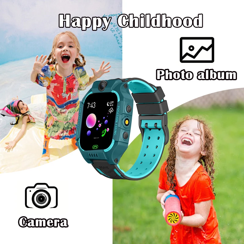 Children\'s Smart Watch Girl Boy-Smart Watch Children\'s Watch Age 4-12 Years Old, Intelligence Learning Game Camera Micro Chat Al