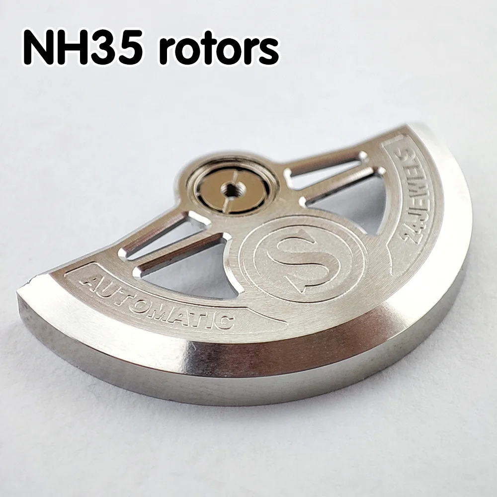 Watch rotor movement metal customized rotor suitable for NH35 NH36 NH38 4R35 movement watch parts replacement accessories