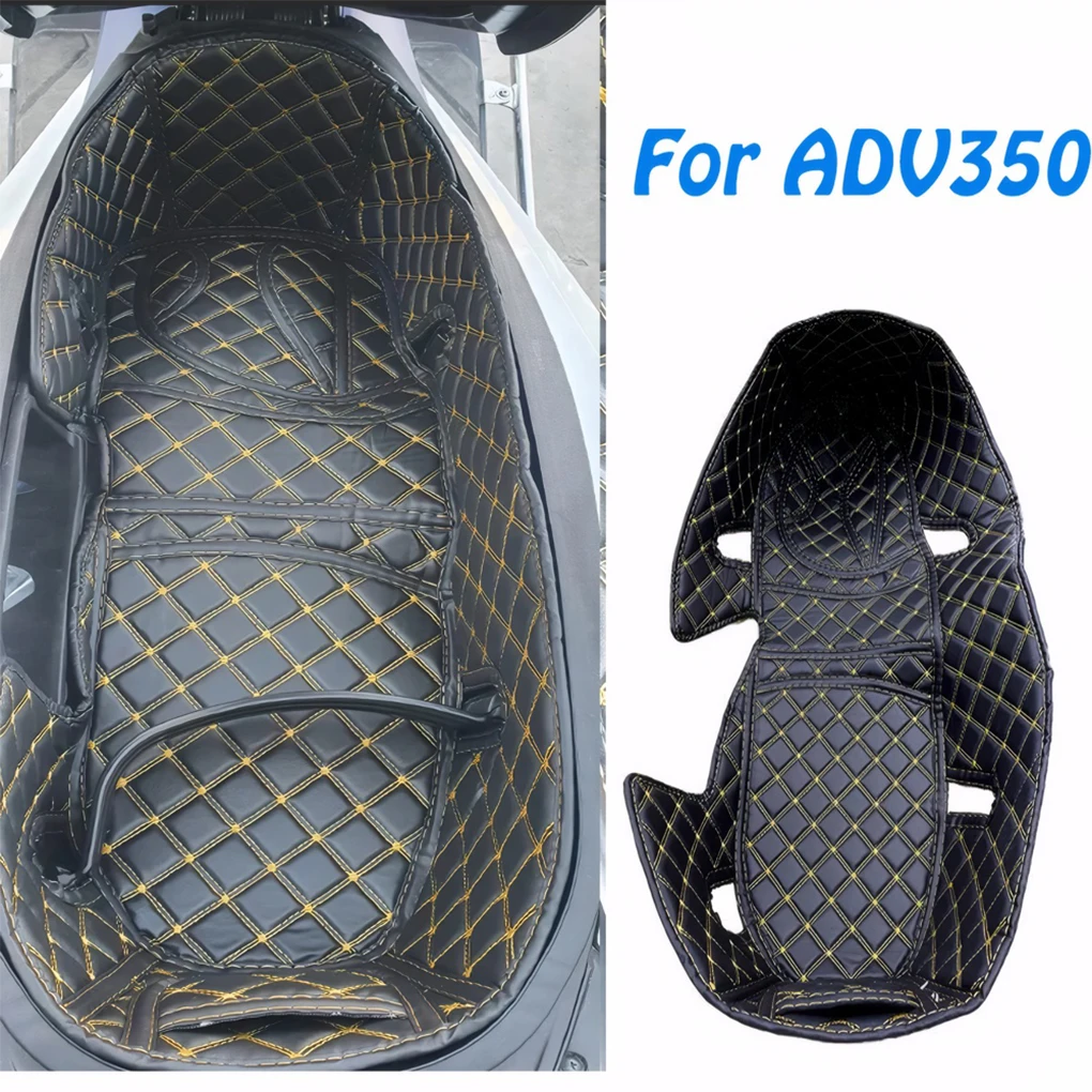 Para HONDA ADV350 FORZA350 maletero trasero de motocicleta cojín interior asiento cubo almacenamiento caja de equipaje Protector de almohadilla de revestimiento