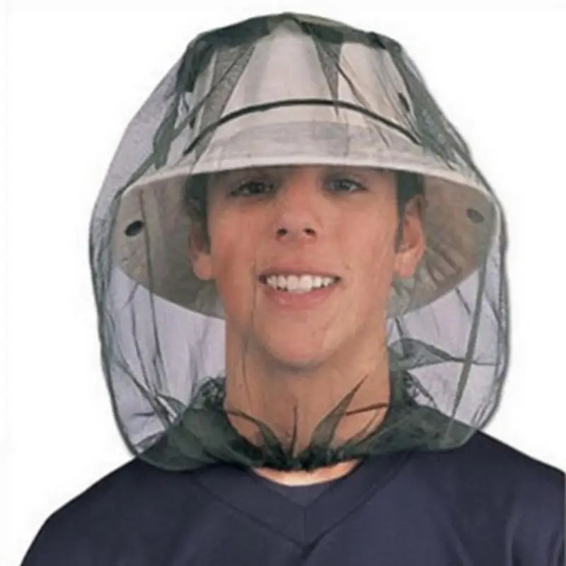 Gorra de Pesca Transpirable y Ajustable Antimosquitos - Sombrero de Malla para Viajes al Aire Libre, Camping, Hombres y Mujeres