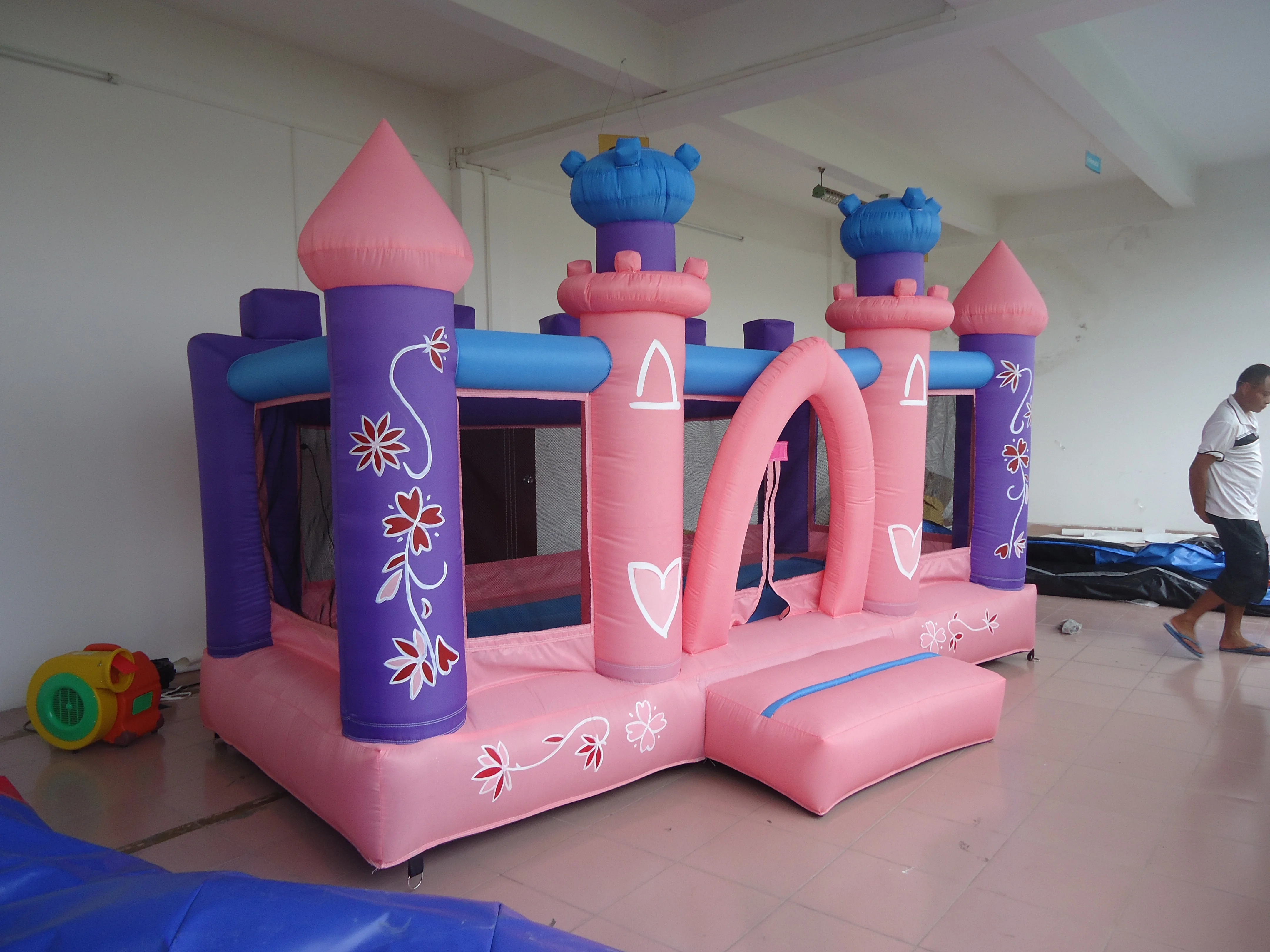 Hight quality kids infla   castle home edition of infla   castle