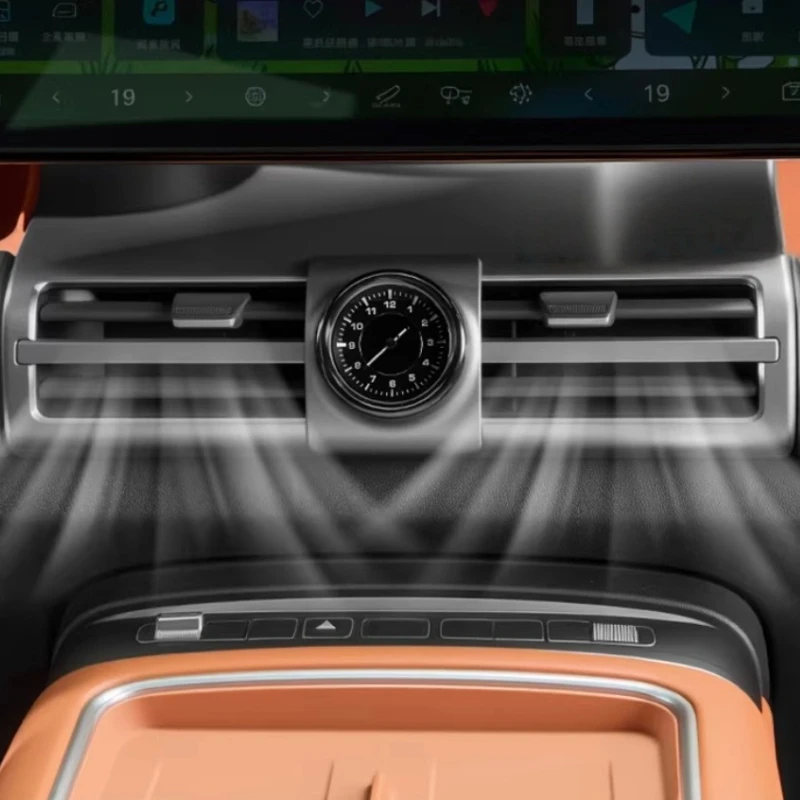 Center Console Clock for BYD Leopard 7 Titanium 7 Luminous Car Quartz Watch Interior Decoration Interior Modification Accessory