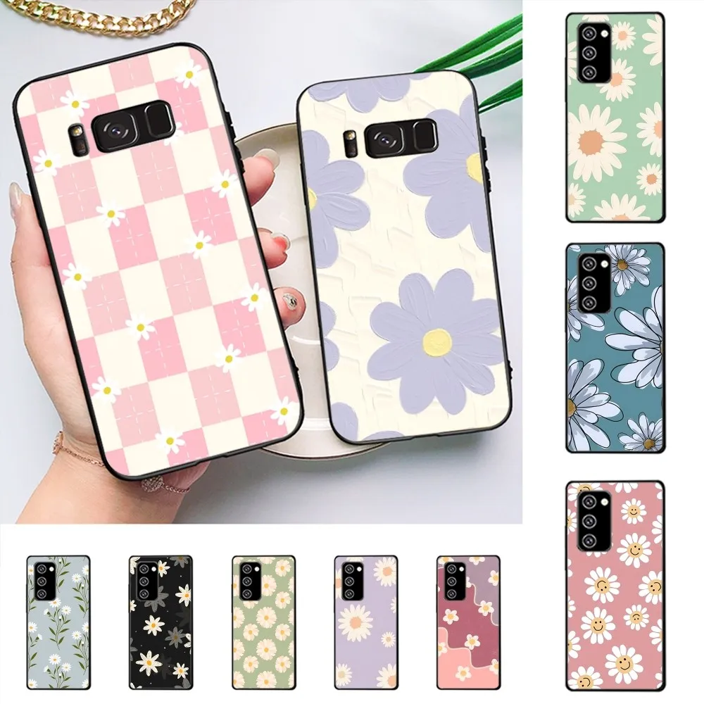 

Cartoon Cute Little Daisies Flower Phone Case For Samsung J 7 Plus 7core J7 Neo J6 Plus Prime J6 J4 J5 Mobile Cover