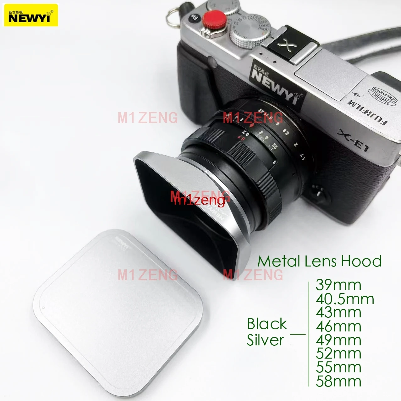 square metal Screw Mount lens hood cover+cap for 37 39 40.5 43 46 49 52 55 58 62 67 mm Video film cinema Camcorders dv camera