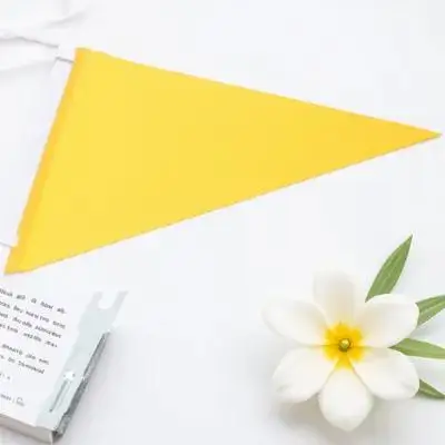 1Set Bicycle Safety Flag Wear Resistant Waterproof High Visibility Safety Warning Flag for Bike Trailer Wheelchair