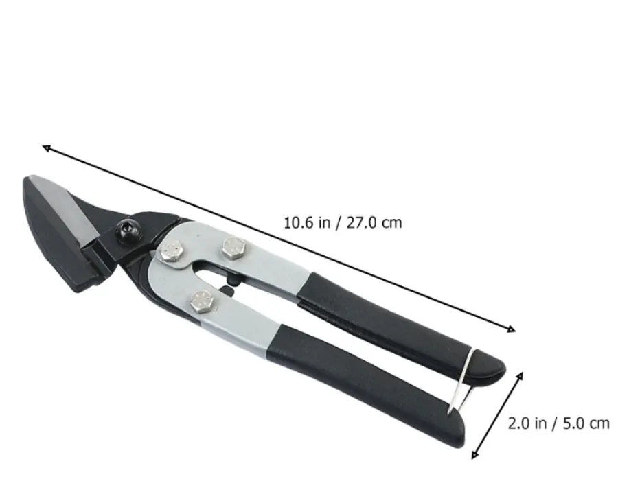 مقص القصدير المقاوم للصدأ القصاصات أداة القطع الصناعية الحديد المضادة للانزلاق مقص أدوات الحدائق الصلب #3