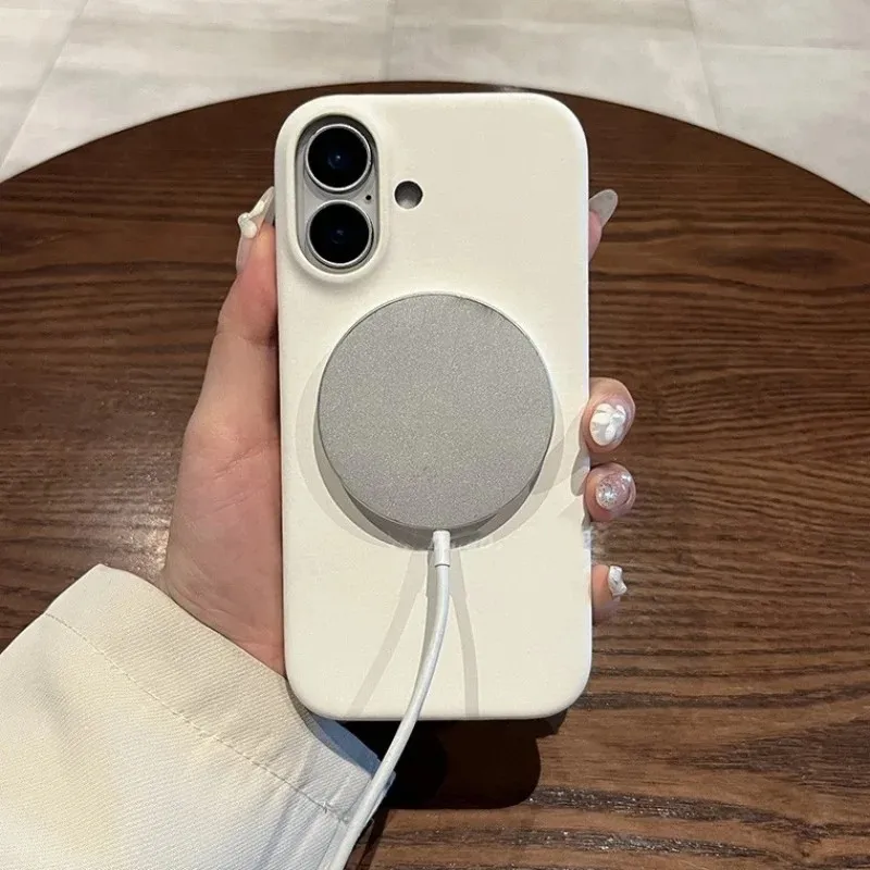 Personalized Luxury Customized Name Faux Leather Magnetic Phone Case For iPhone 17 16 15 14 Plus 13 12 Pro Max Protective Cover - Image 3