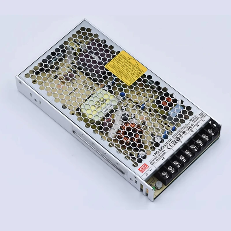 Meanwell LRS-200-5 LED Display Power Supply 200W， AC110V / 220V to 5V 40A