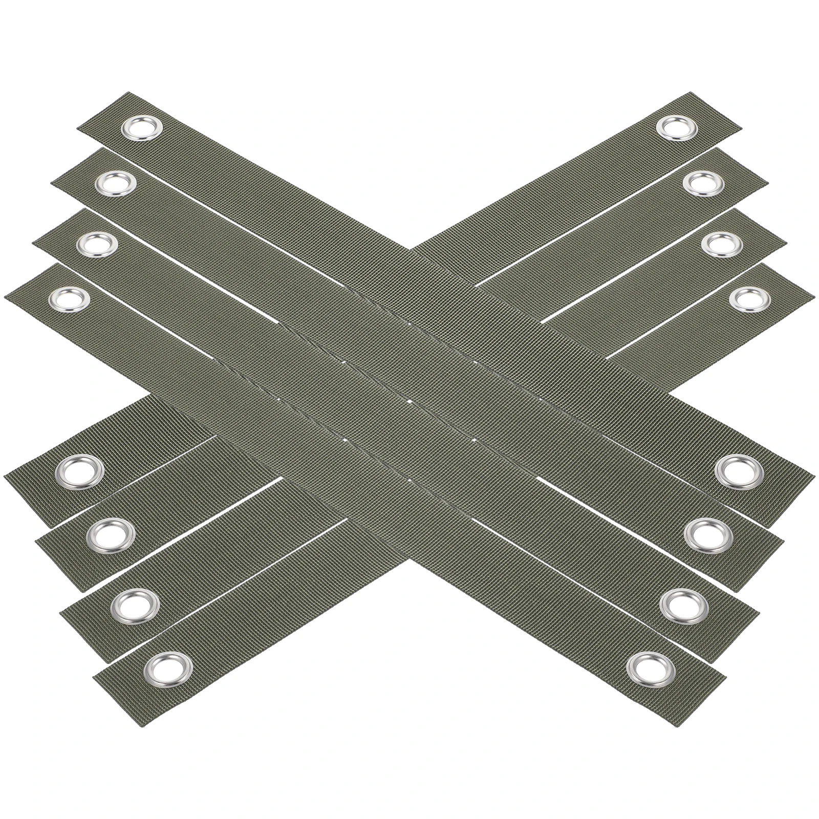 

8pcs Durable Nylon Tree Staking Straps Windproof Garden Plant Support Fixing Belts For Yard Branches Stump Fixing Tool