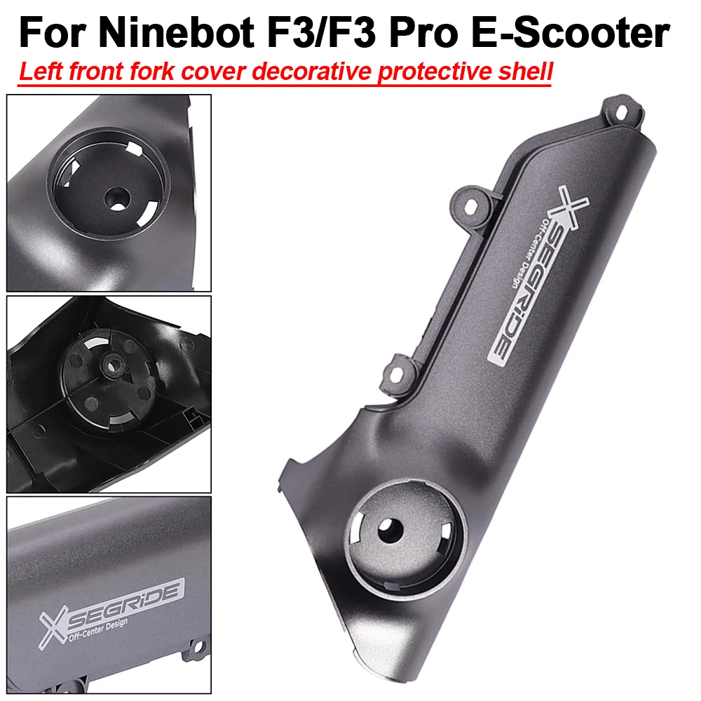Left Front Fork Cover for Segway Ninebot F3 F3 Pro Electric Scooter Parts Front Wheels Cover Accessories Scooter Accessoires