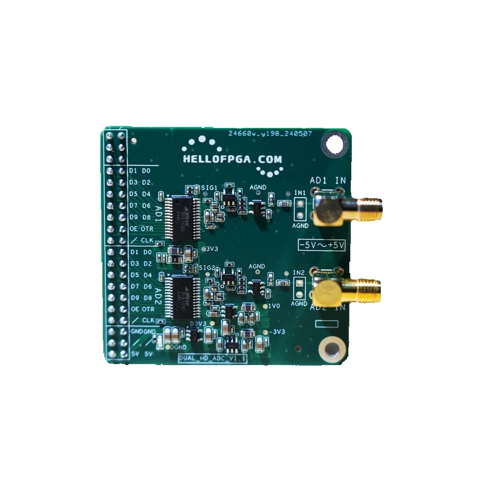 Dual High-Speed AD ADC Module 10-bit 50MSPS