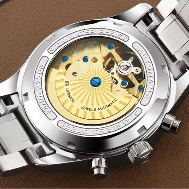 IW カーニバル自動ムーブメント機械式腕時計アクセサリー男性用防水サファイアミラー高級ブランド男性腕時計