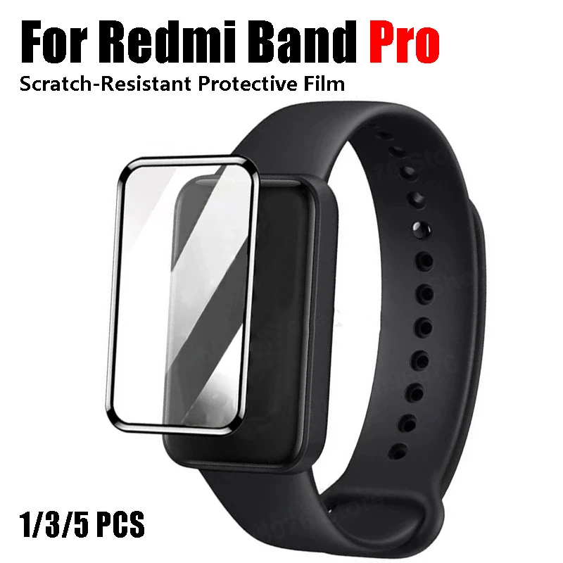 

Soft Protective Film for Xiaomi Redmi Smart Band Pro Screen Protector Film Full Cover Accessories for Redmi Band PRO Not Glass