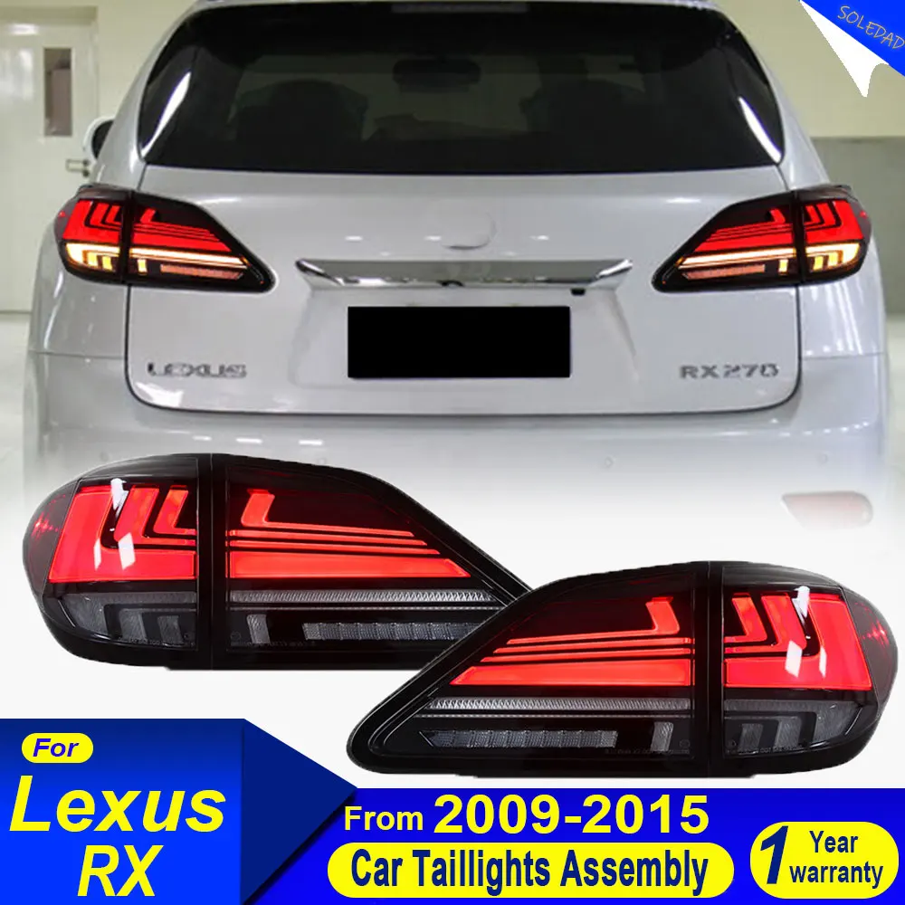 Car Tail Light For Lexus RX270 RX330 RX350 2009 2010 2011-2015 Taillight Rear Running Light Brake Reverse Dynamic Turn Signal view 3