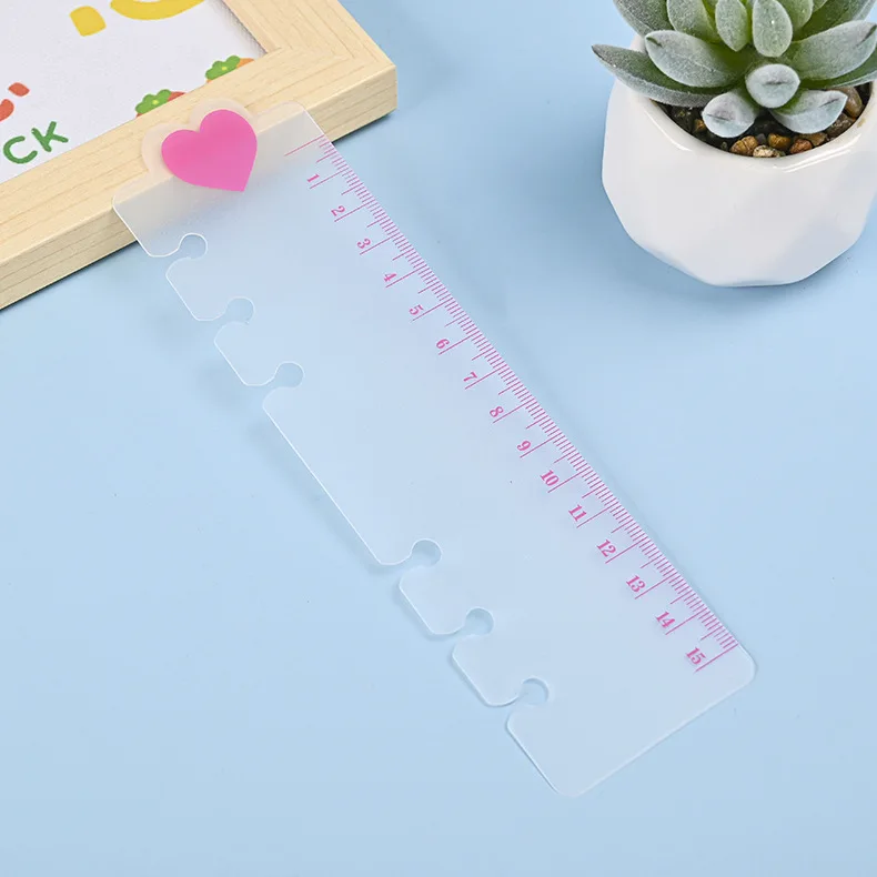 A6 Ruler PP Matt Frosted Planner Agenda Dokibook For 6 Holes Loose Leaf Spiral Notebook Organizer