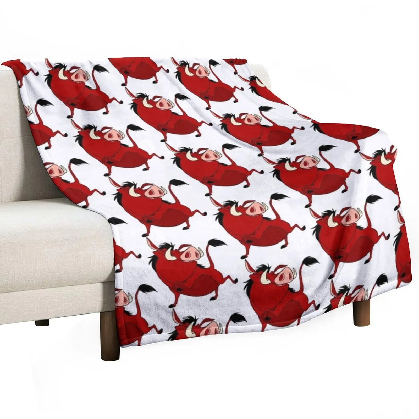 Pumba Throw Blanket For Decorative Sofa Personalized Gift Blankets