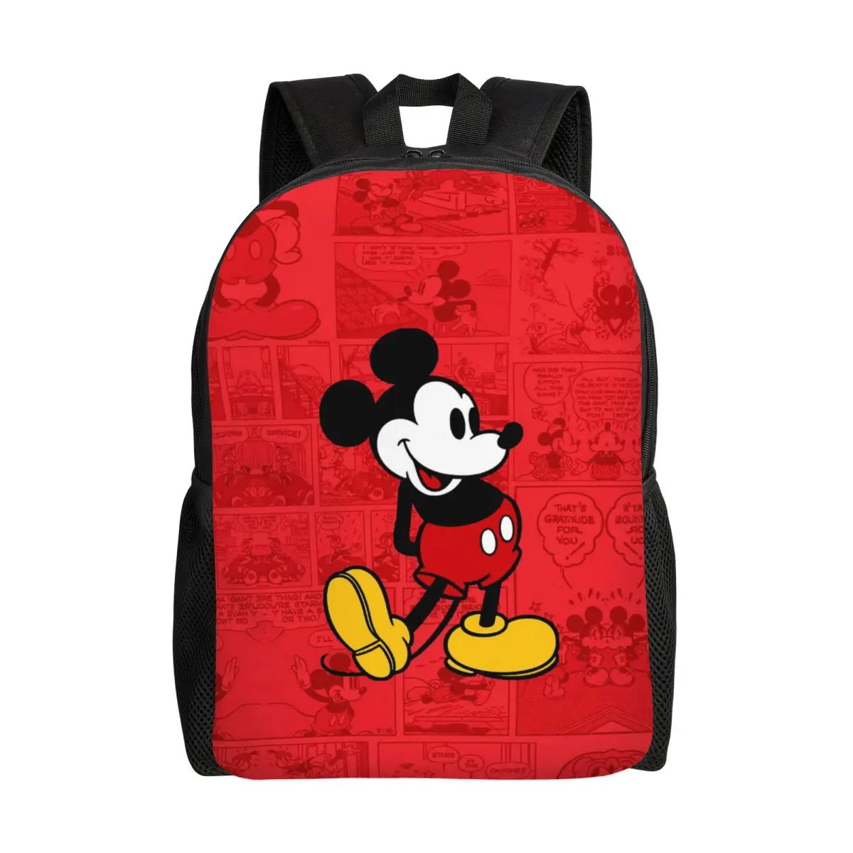 Custom Minnie Mouse Cartoon Backpacks Men Women Basic Bookbag for College School Bags