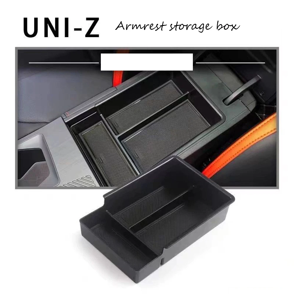 

For CHANGAN UNIZ UNI-Z 2024 ABS plastics Car Central Control below Organizer Armrest Box Storage Box Auto Decor Styling