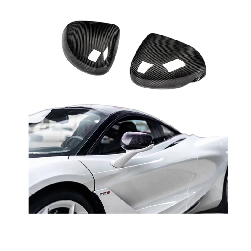 Carbon fiber side mirror cover (reverse mirror) is applicable to McLaren 720s / 540c / 570s / 570gt / 600lt