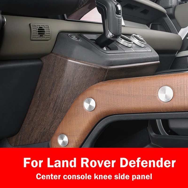 For Land Rover Defender Center Console Knee Side Panel, Center Console Gear Shift Interior Color Changing Parts, Interior Scrat