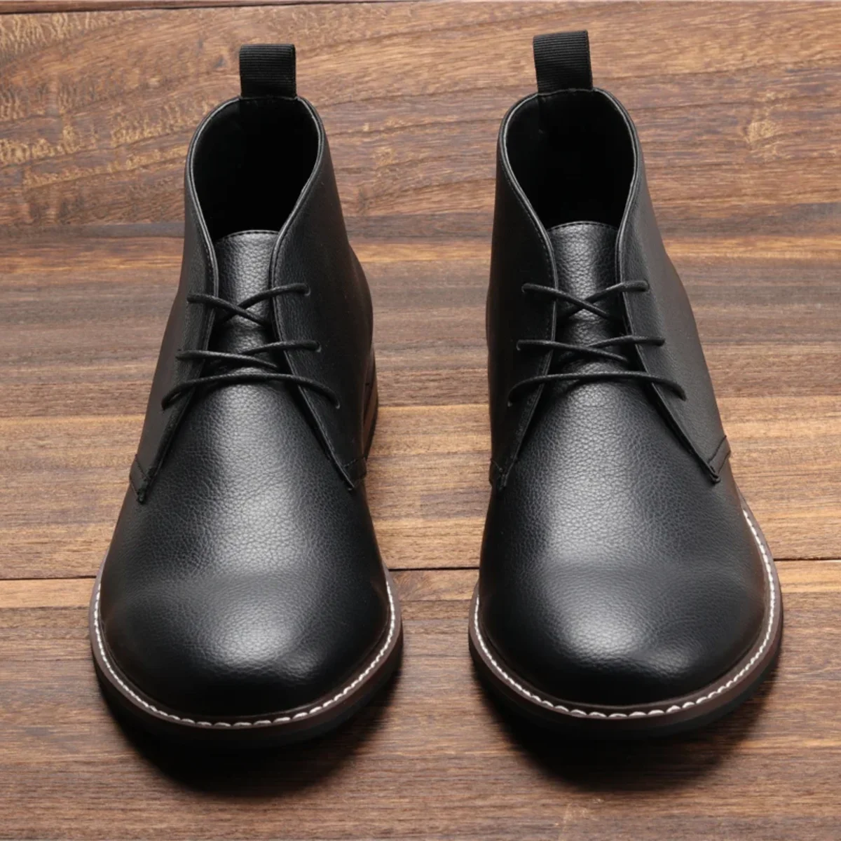 Plus Size Men Ankle boots Brand Desert Boots Comfortable Leather Boots For Men#KD587