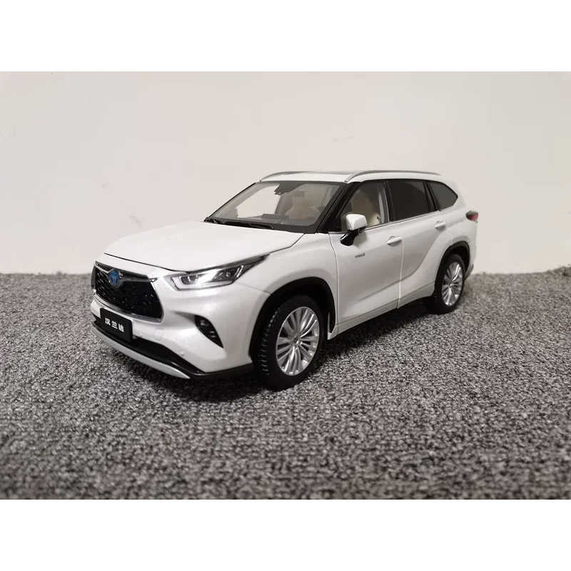 

Diecast 1:18 Scale Original Guangqi Toyota 2022 Highlander HIGHLAND 4th Generation Alloy Car Model Collectible Toy Gift