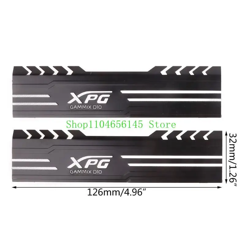 5ASD 1Set RAIDATTORE RADIATORE REALERE CLASCHIO RAGGIAZIONE PER DDR2 DDR3 DDR4 Desktop