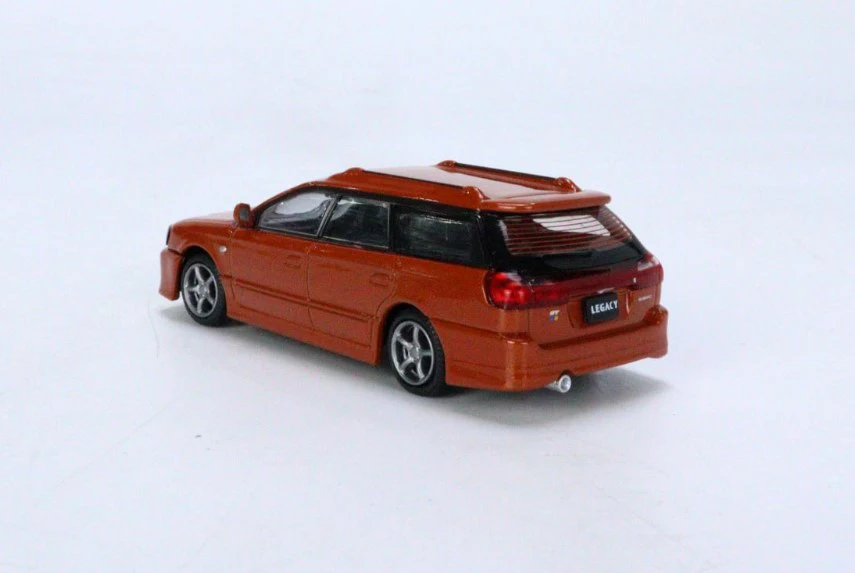 BM Creations 1:64  2002 Legacy Touring Wagon GT-B Diecast Alloy Toy Cars Simulation Model For Collection gift