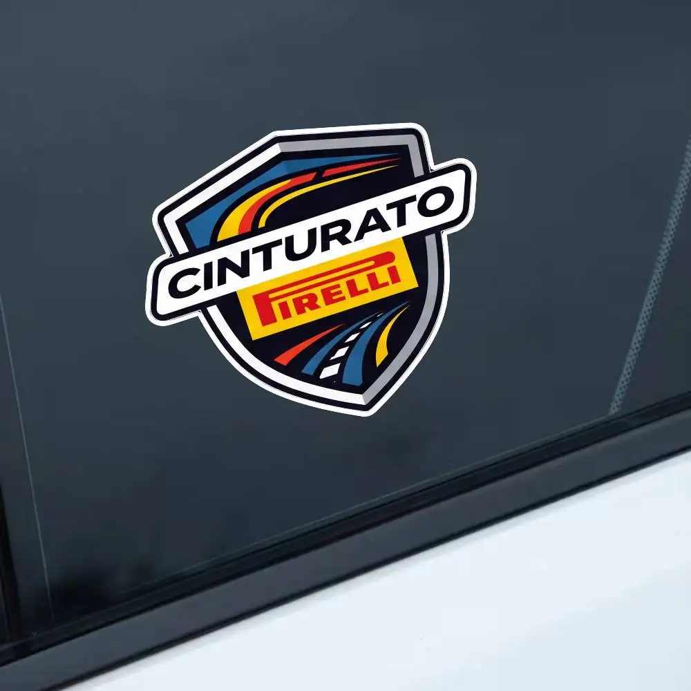 

For PIRELLI Waterproof Stickers For Decorating Car Windows Motorcycles And Computers.
