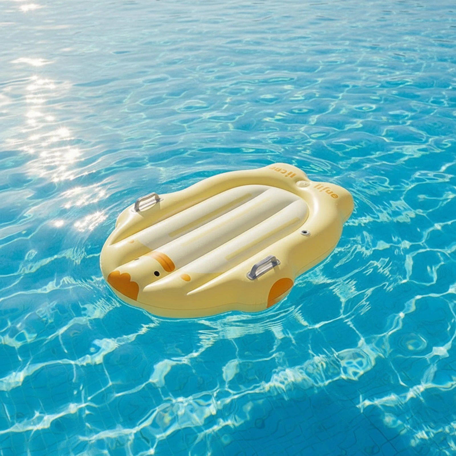 Inflatable Surfboard Thickened Surfboard Buoy with Handles Inflatable Boogie Board Leakproof Buoyant for Children, Pool