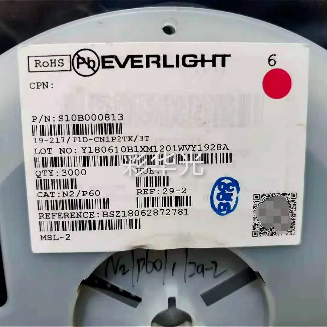 

50 шт./19-217/T1D-CN1P2TX/3T Тайвань 0603 (1608) Белый свет толщина 0,4