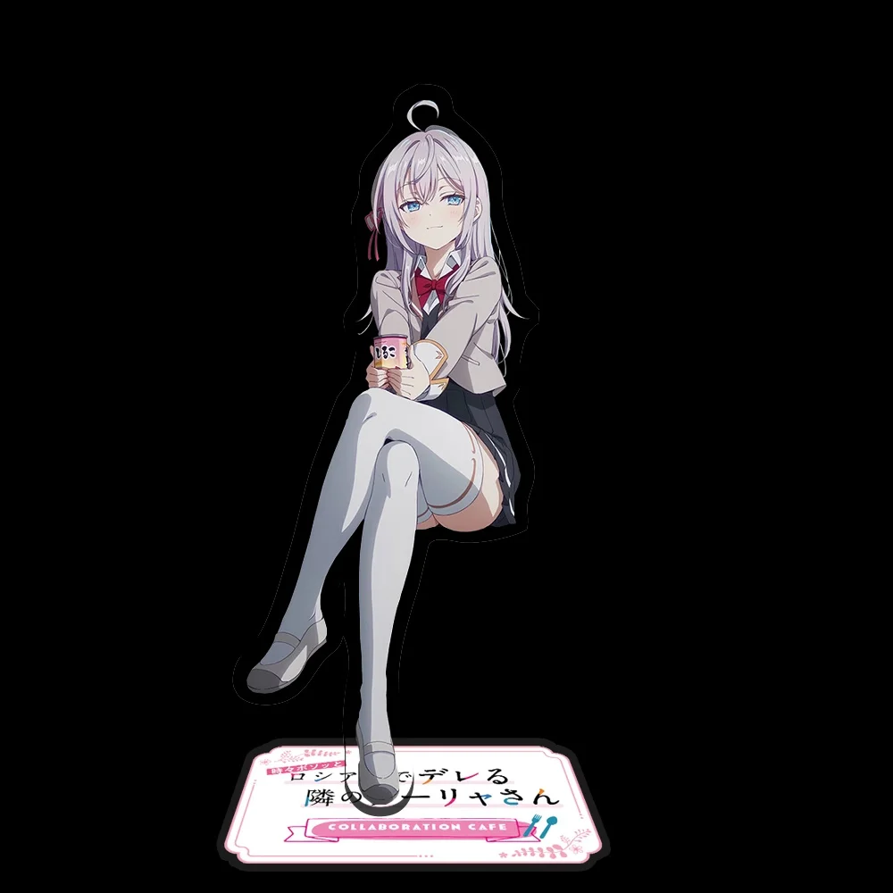 Anime Alya Hides Her Feelings in Russian  Acrylic Stand Keychain 15CM Characters Ornament Accessories Goods Collection Gifts