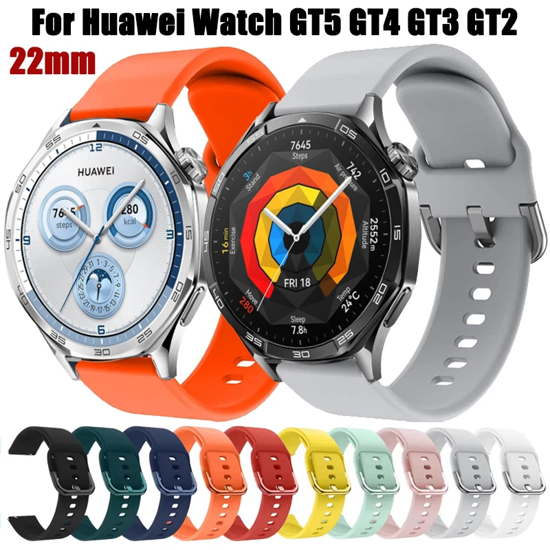 22Mm Silicone Sport…