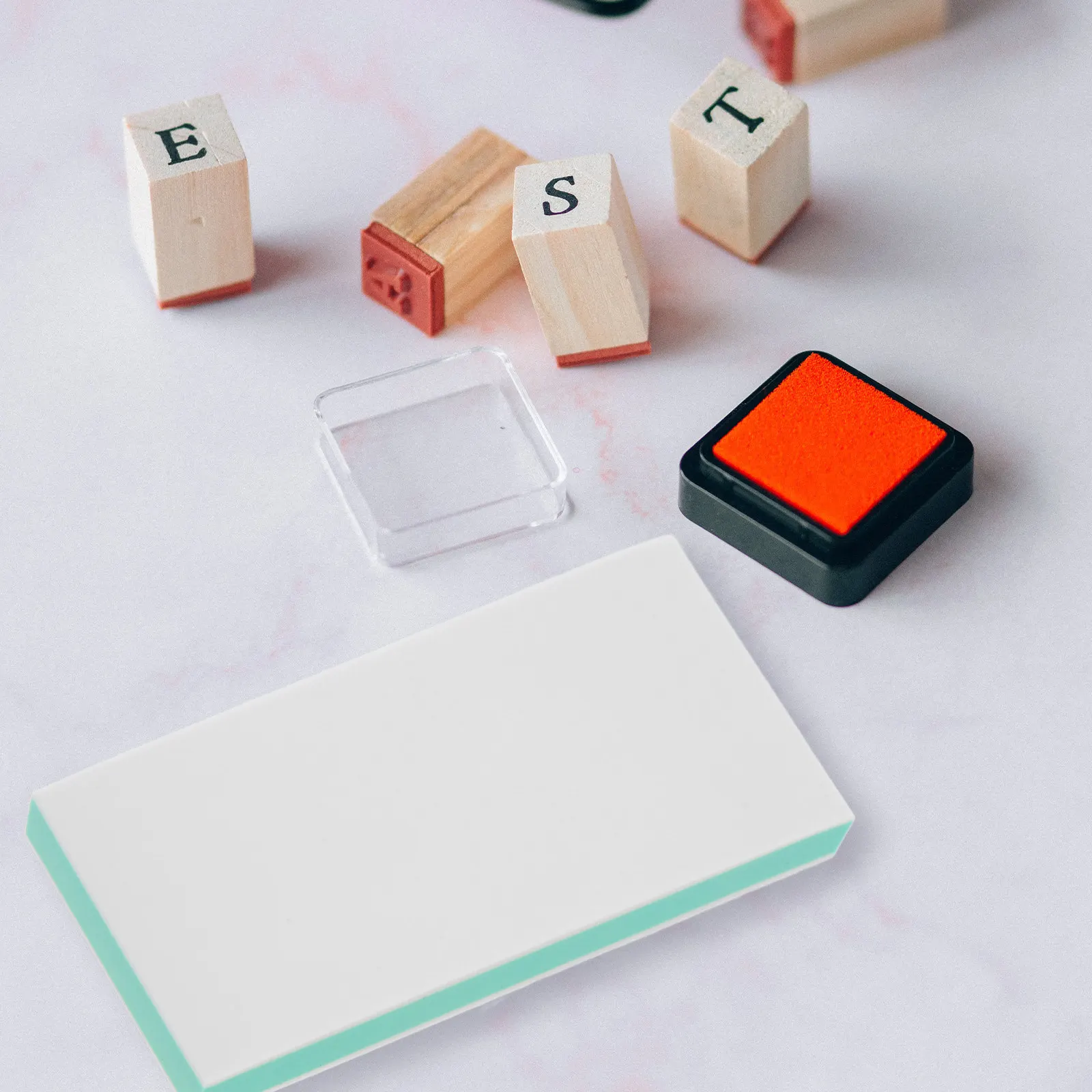 6Pcs Bright Color Rubber Carving Blocks Easy-to-Carve DIY Stamp Bricks for Printer Transfer Clip Art Newspaper Art Rubber Stamp