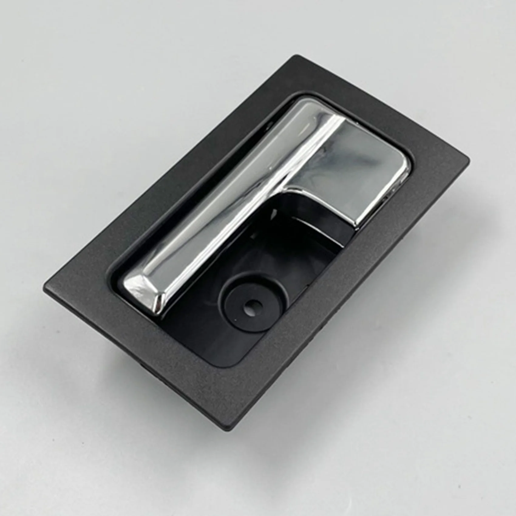 

2Pcs Left+Right Car Inner Door Handle Chrome Door Interior Trim For Ford F150 2009-2014 DL3Z-1522601-HA DL3Z-1522600-HA