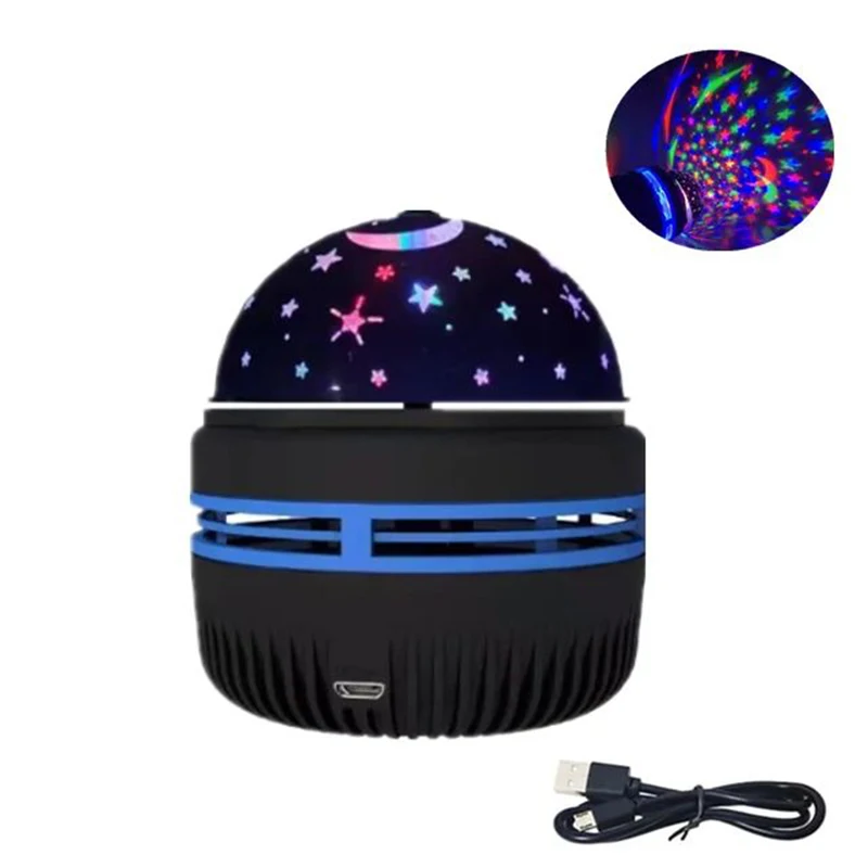 7-Mode RGB Starry Moon Projector Night Light