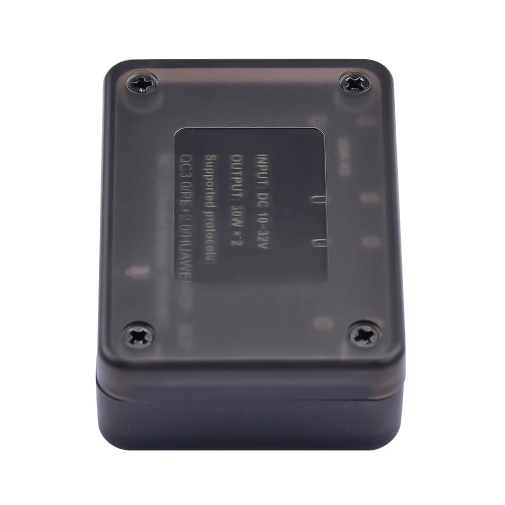 12V 24V to 5V 9V Dual USB Mobile Phone Fast Charging Power Supply Step-down Converter Module with Shell USB QC3.0 QC2.0 Car Char