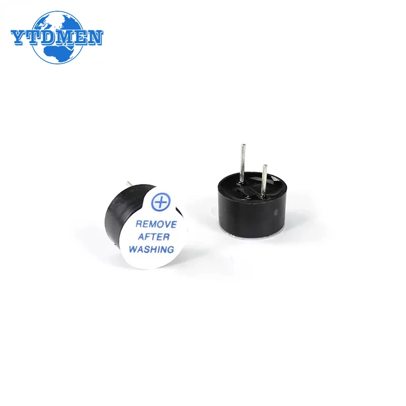 10PCS 5V Active Buzzer Mini Magnetic Long Continous Beep Tone 9*5.5mm Alarm Ringer Active Piezo Buzzers, for Arduino